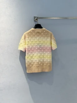 Alternative view of LV T-shirts & Vests Knit (Yellow-Pink-Beige) S-M-L D30202606011112169