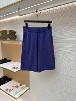 Alternative view of LV Trousers & Shorts Cotton (Blue) S-XL B10202606130044109