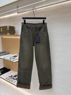 LV Trousers & Shorts Cotton (Khaki-Brown) 28-36 B70202606131083129
