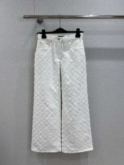 LV Trousers & Shorts Cotton (White) 34-38 B95202606010075129