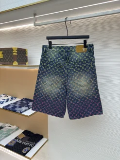 Alternative view of LV Trousers & Shorts Denim (Blue-Yellow-Pink) 30-33 B65202606130733129