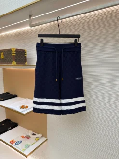 LV Trousers & Shorts Knit (Navy-White) S-XL B15202606130469109