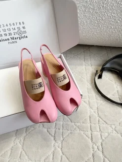 Alternative view of MAISON MARGIELA Pumps & Heels Leather (Pink-Black) EU35-39 B60202606032429119