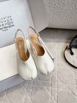 Alternative view of MAISON MARGIELA Pumps & Heels Leather (White) EU35-39 B90202606032576129