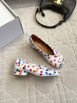 MAISON MARGIELA Pumps & Heels Leather (White-Red-Blue-Yellow-Orange-Black) EU35-39 B90202606032431129