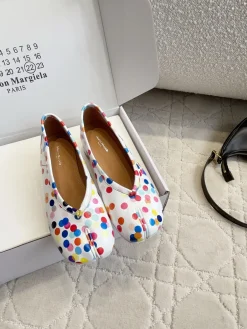 Alternative view of MAISON MARGIELA Pumps & Heels Leather (White-Red-Blue-Yellow-Orange-Black) EU35-39 B90202606032431129