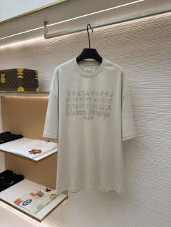MAISON MARGIELA T-shirts & Vests Cotton (Beige) XS-L A2520260613058779