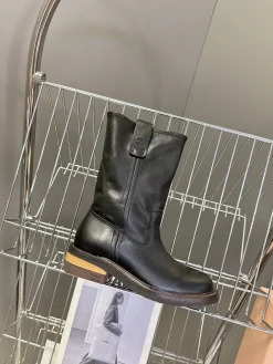 MIU MIU Boots & Booties Leather (Black-Brown) EU35-41 D50202606032453169
