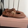 MIU MIU Flats & Loafers Leather (Brown) EU35-40 B80202606032461129