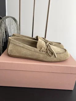 MIU MIU Flats & Loafers Suede (Beige) EU35-41 B60202606032467119