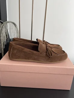 MIU MIU Flats & Loafers Suede (Brown) EU35-41 B60202606032469119