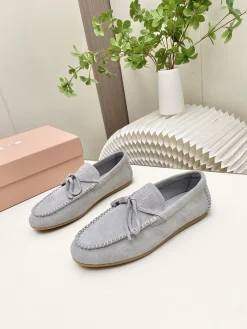 MIU MIU Flats & Loafers Suede (Grey) EU35-40 B50202606032470119