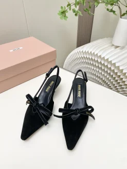 MIU MIU Pumps & Heels Suede (Black) EU34-41 B50202606032479119