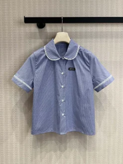 MIU MIU Shirts & Polos Cotton (Light blue) S-L A9520260601151199