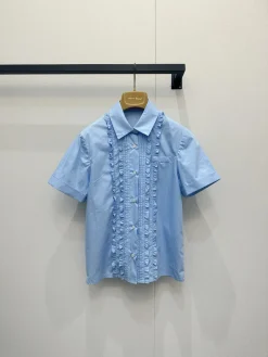 MIU MIU Shirts & Polos Cotton (Light blue) S-M-L B75202606010520119
