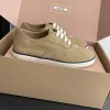 MIU MIU Sneakers & Trainers Canvas (Khaki-White-Black) EU35-40 B30202606032541109