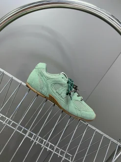 MIU MIU Sneakers & Trainers Suede-Mesh (Green-Brown) EU35-40 B90202606032593129