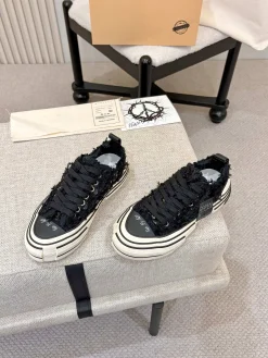 Alternative view of MIU MIU Sneakers & Trainers Textile-Sequins (Black-White) EU35-45 B90202606032584129