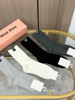 Alternative view of MIU MIU Socks E520260602071949