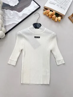MIU MIU Sweaters & Knitwear Knit (White) S-M-L B0520260601154399