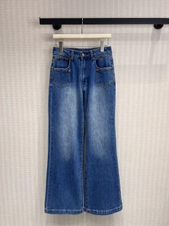 MIU MIU Trousers & Shorts Denim (Blue) S-M-L B25202606011747109
