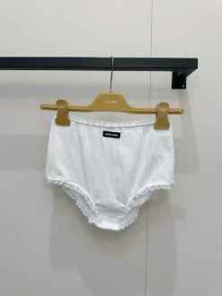 MIU MIU Underwear Cotton (White) S-M-L A5520260601045989