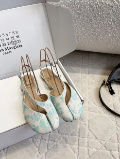 Alternative view of MM6 Flats & Loafers Canvas (White-Blue) EU35-39 B80202606032550129