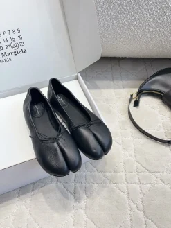 Alternative view of MM6 Flats & Loafers Leather (Black) EU35-39 B80202606032556129