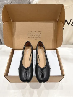 Alternative view of MM6 Flats & Loafers Leather (Black) EU35-40 C30202606032557139