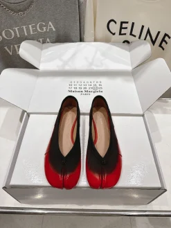 Alternative view of MM6 Flats & Loafers Leather (Red-Black) EU35-42 C00202606032560129
