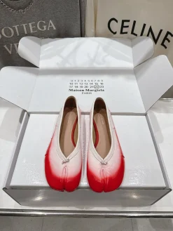Alternative view of MM6 Flats & Loafers Leather (Red-White) EU35-42 C00202606032570129