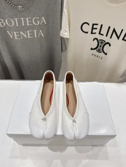 Alternative view of MM6 Flats & Loafers Leather (White) EU35-42 C00202606032567129