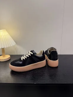MM6 Sneakers & Trainers Leather-Suede (Black-Beige) EU35-40 B50202606032579119