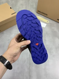 Alternative view of MM6 Sneakers & Trainers Patent Leather (Black-Blue) EU35-45 C50202606032580149
