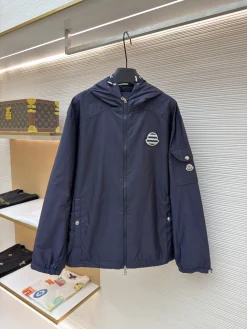 MONCLER Coats & Jackets Nylon (Navy) 1-4 B35202606130577119