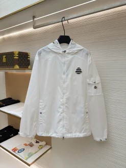 MONCLER Coats & Jackets Nylon (White) 1-4 B35202606130576119