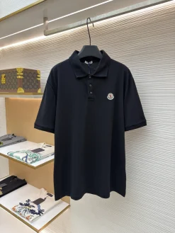 MONCLER Shirts & Polos Cotton (Black) S-XL A3020260613068589