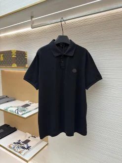 MONCLER Shirts & Polos Cotton (Black) S-XL A6520260613075499