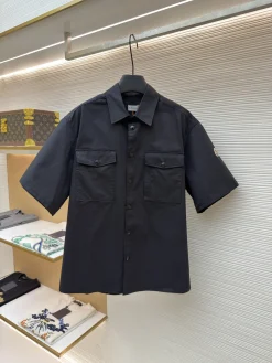 MONCLER Shirts & Polos Cotton (Black) S-XL A9020260613050699