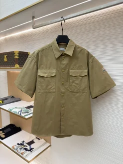 MONCLER Shirts & Polos Cotton (Khaki) S-XL A9020260613050799