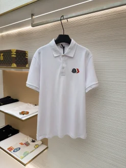 MONCLER Shirts & Polos Cotton (White) S-XL A3520260613043989