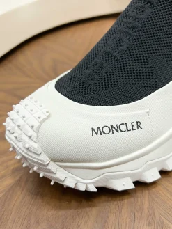 Alternative view of MONCLER Sneakers & Trainers Knit-Rubber (Black-White) EU39-44 C20202606032586139