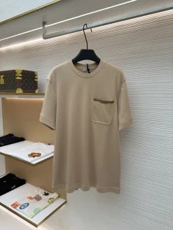 MONCLER T-shirts & Vests Cotton (Beige) S-XL A2520260613030579