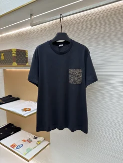 MONCLER T-shirts & Vests Cotton (Black-Gold) S-XL A1520260613009179