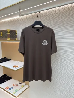 MONCLER T-shirts & Vests Cotton (Brown) S-XL A1020260613029279