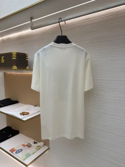 Alternative view of MONCLER T-shirts & Vests Cotton (White-Brown) S-XL A1520260613048279