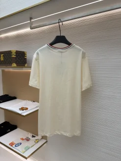 Alternative view of MONCLER T-shirts & Vests Cotton (White-Red-Black) XS-L A2520260613041279