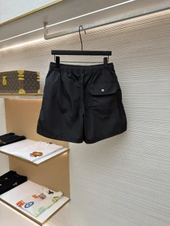 Alternative view of MONCLER Trousers & Shorts Nylon (Black-Red-White) A2520260613125079