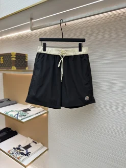 MONCLER Trousers & Shorts Nylon (Black-White) S-XL A3020260613014189