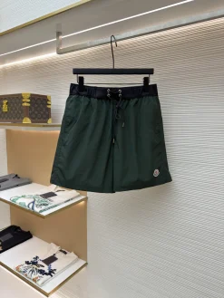 MONCLER Trousers & Shorts Nylon (Dark Green-Black) S-XL A3020260613014089